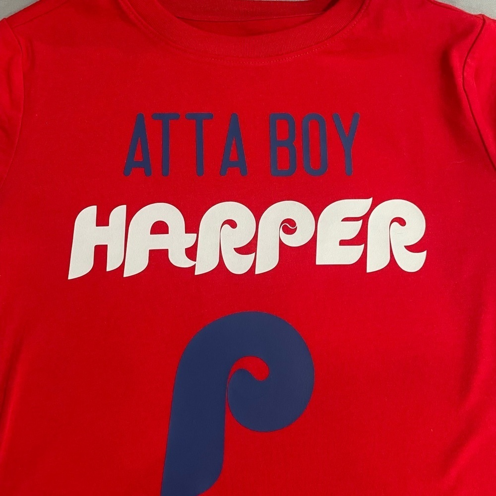 Philadelphia Phillies Atta Boy Harper Custom Made Tee - Picture 6 of 6